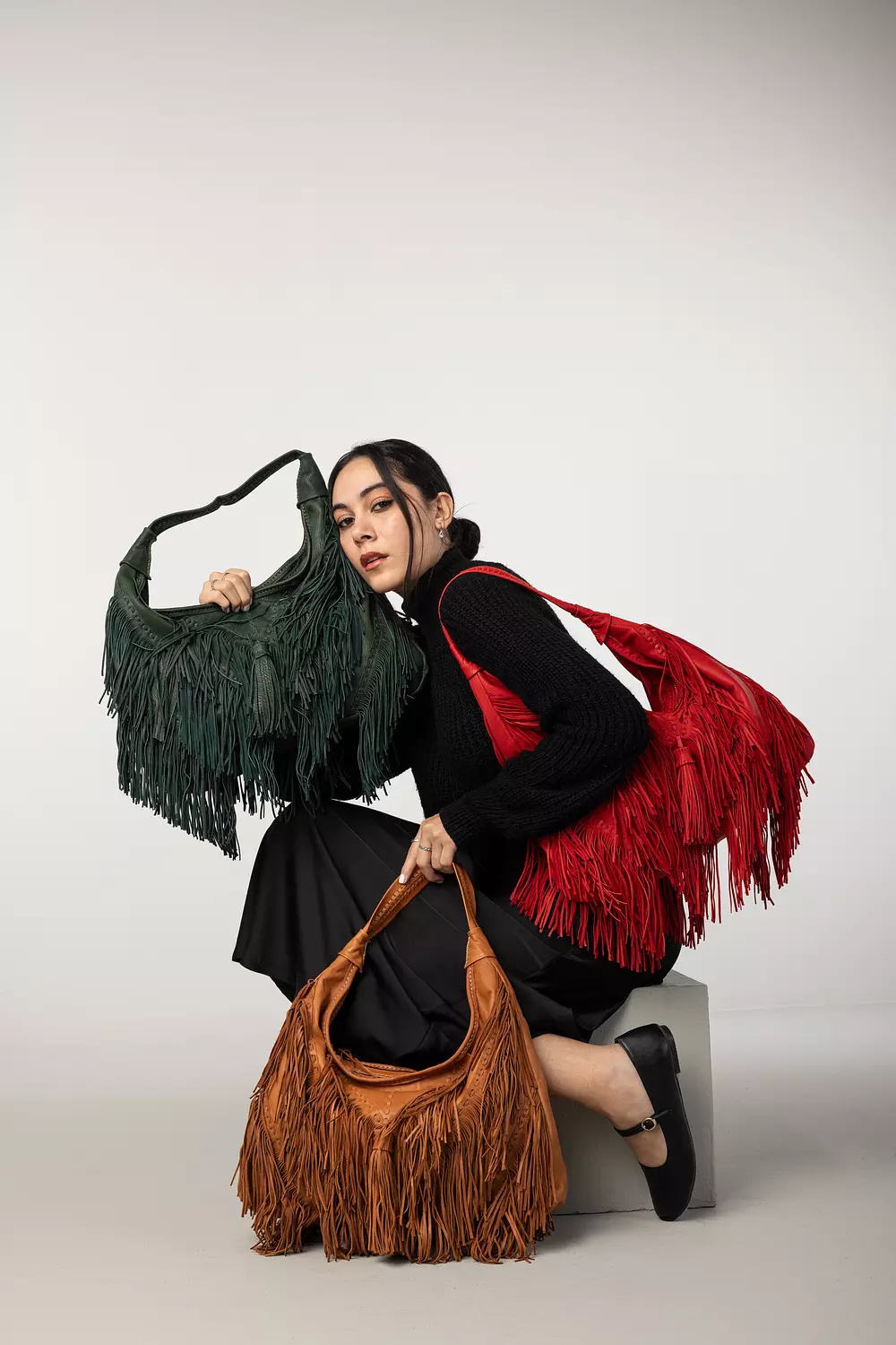 The Side Fringes Bag image