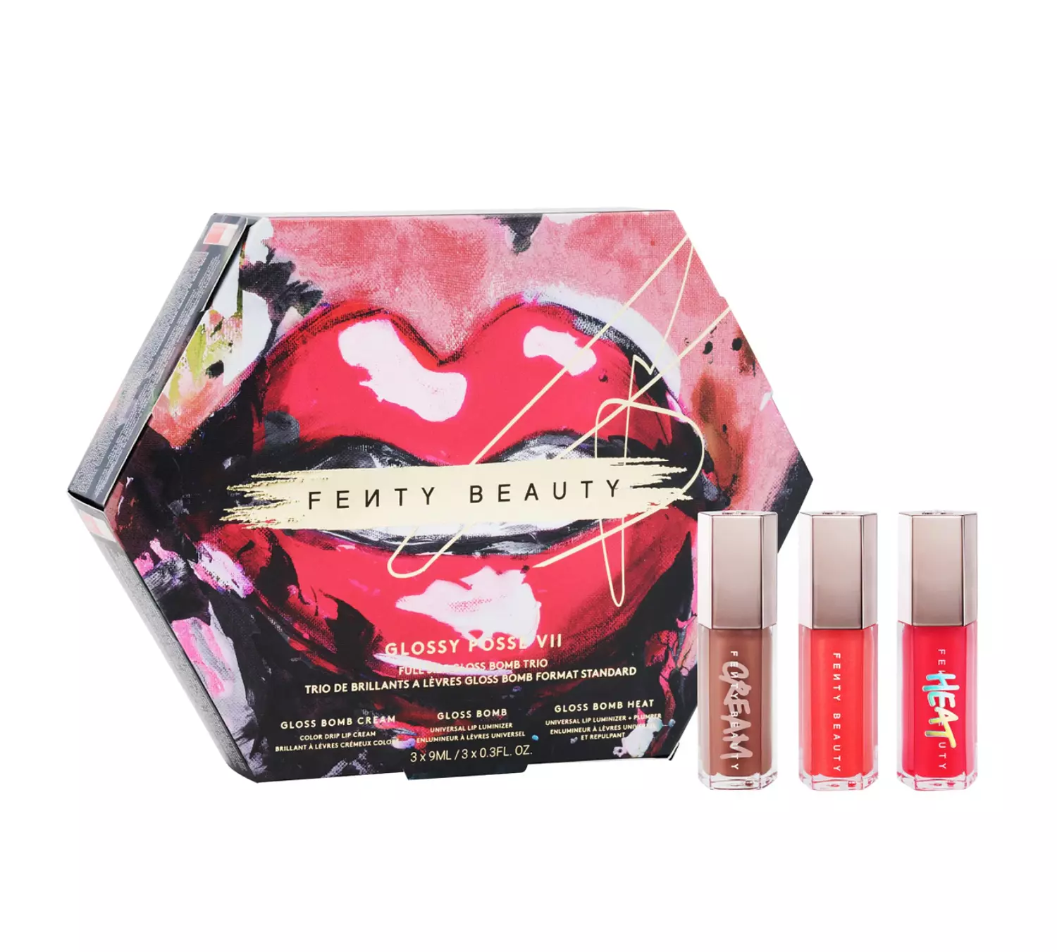 Glossy Posse Vii Full-Size Gloss Bomb Trio image