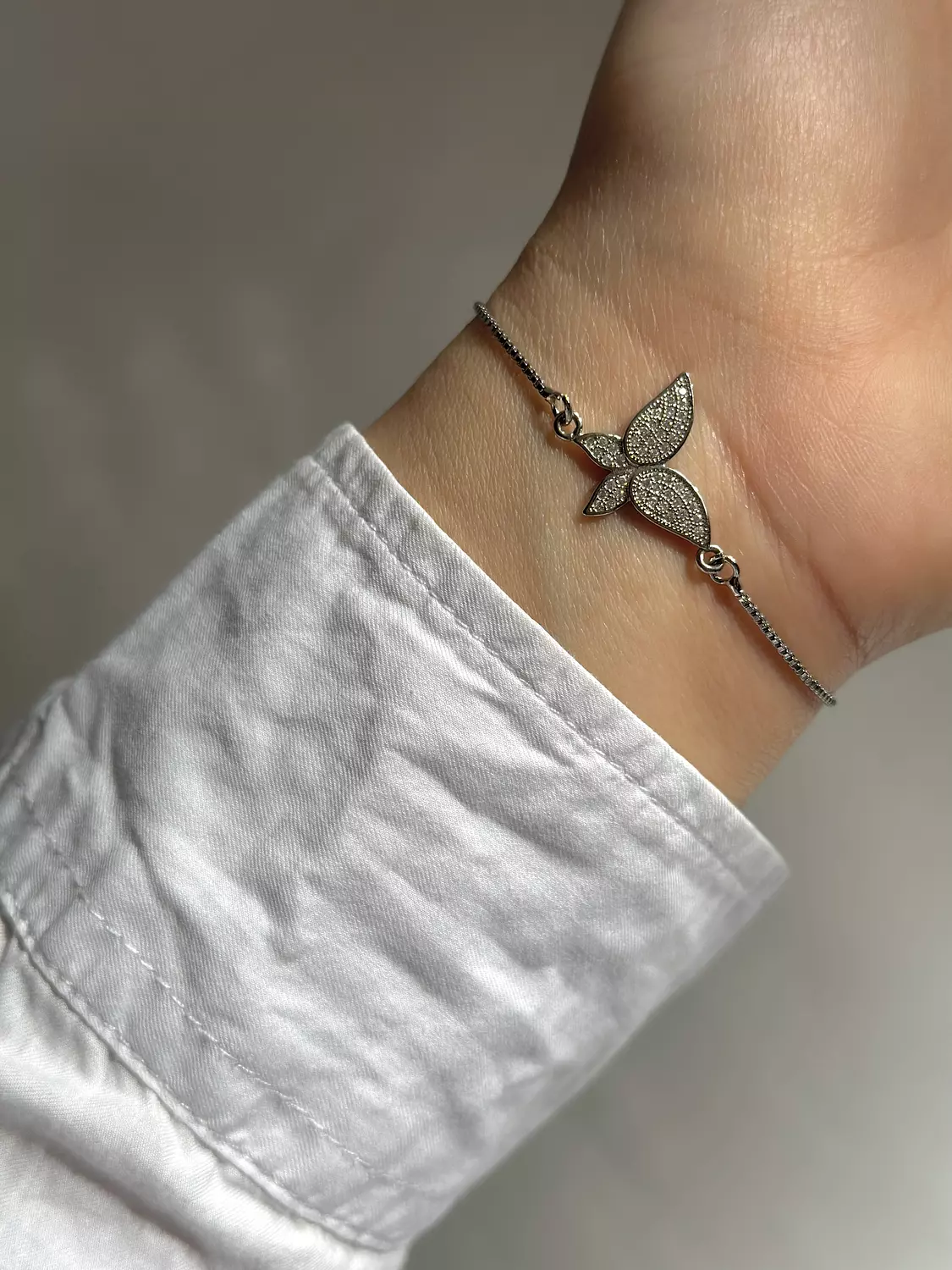 Silver Charms Adjustable Bracelets  4