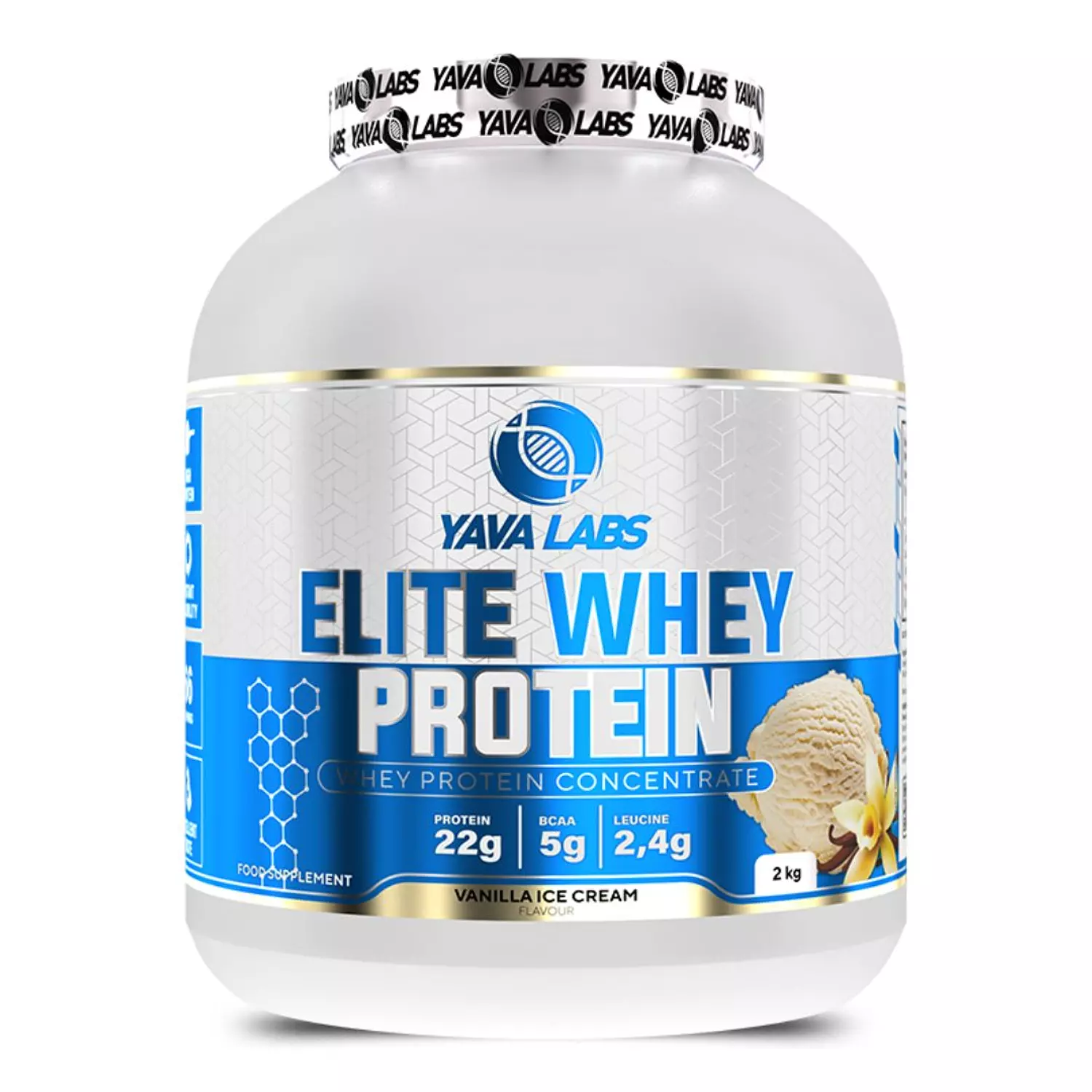 Yava Labs Elite Whey Protein – 2kg for Muscle Growth & Recovery image