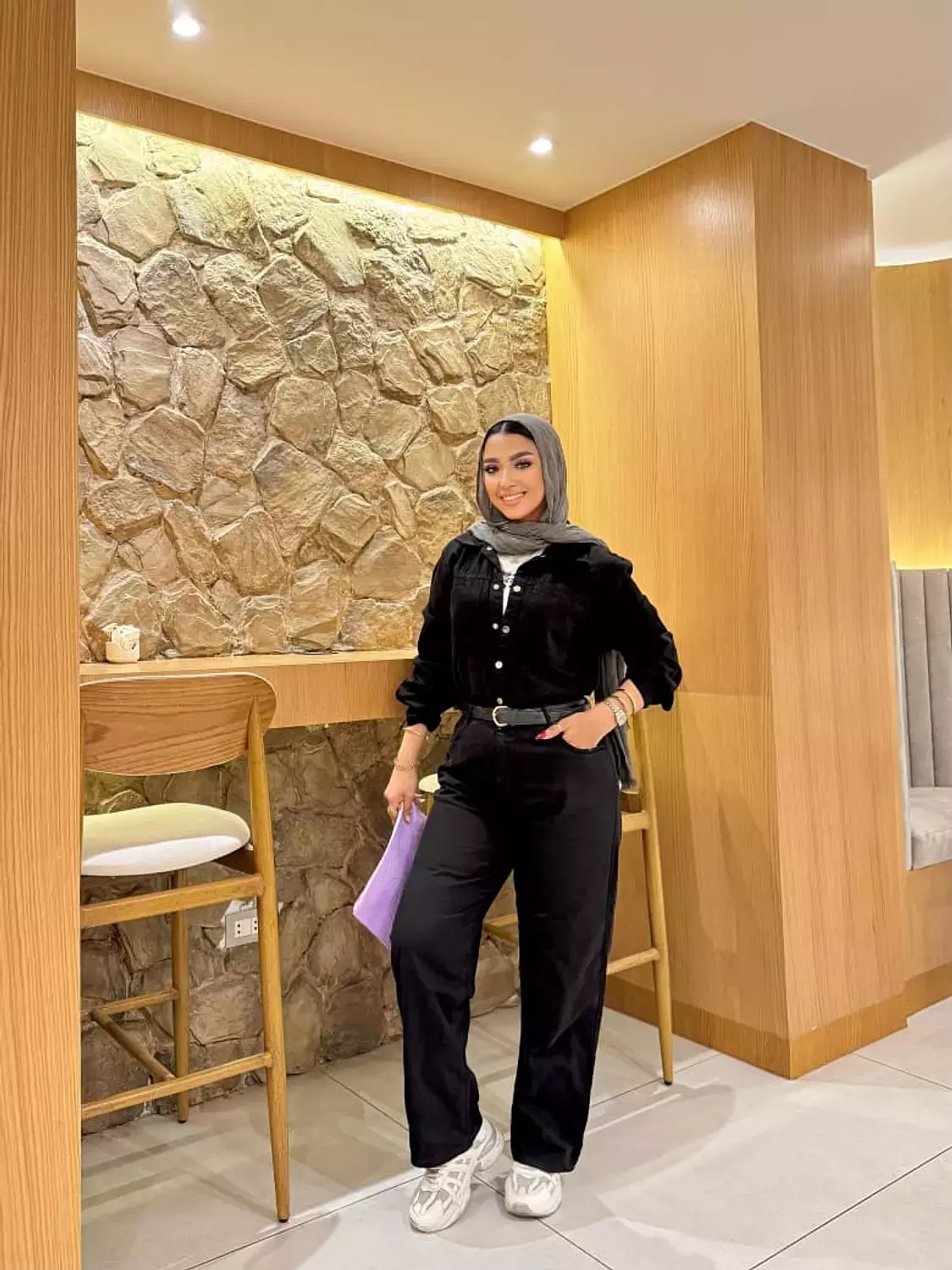 Jeans Jumpsuit Black image