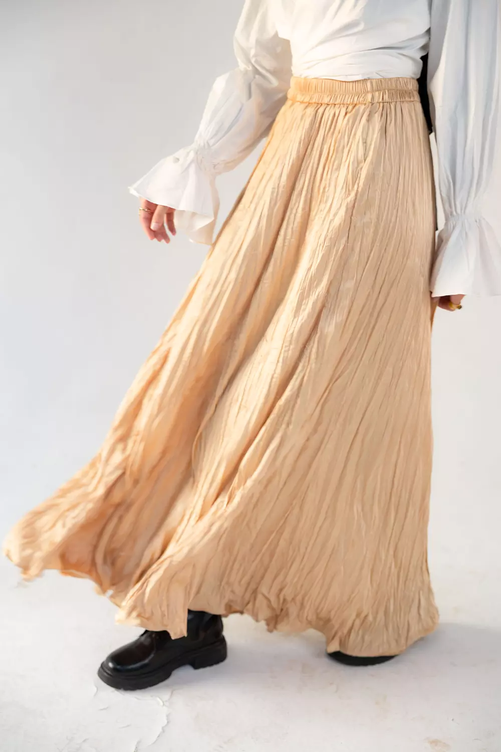 Sofia Skirt in Gold image