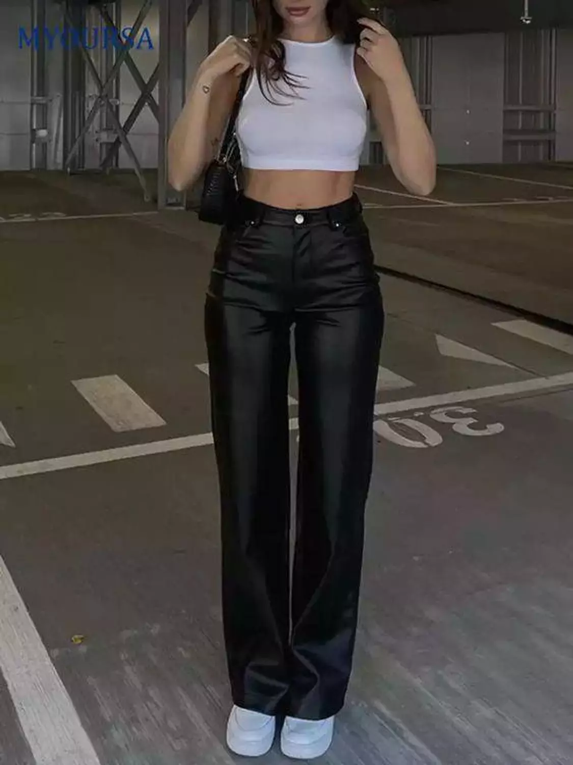 Wide leg pants  image
