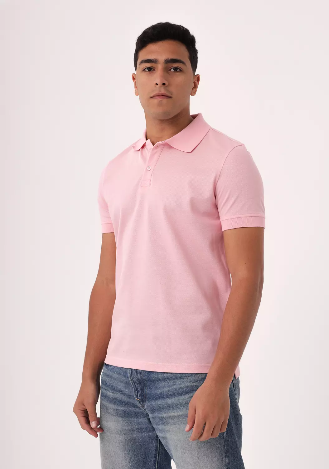 Light Pink Polo Shirt 2