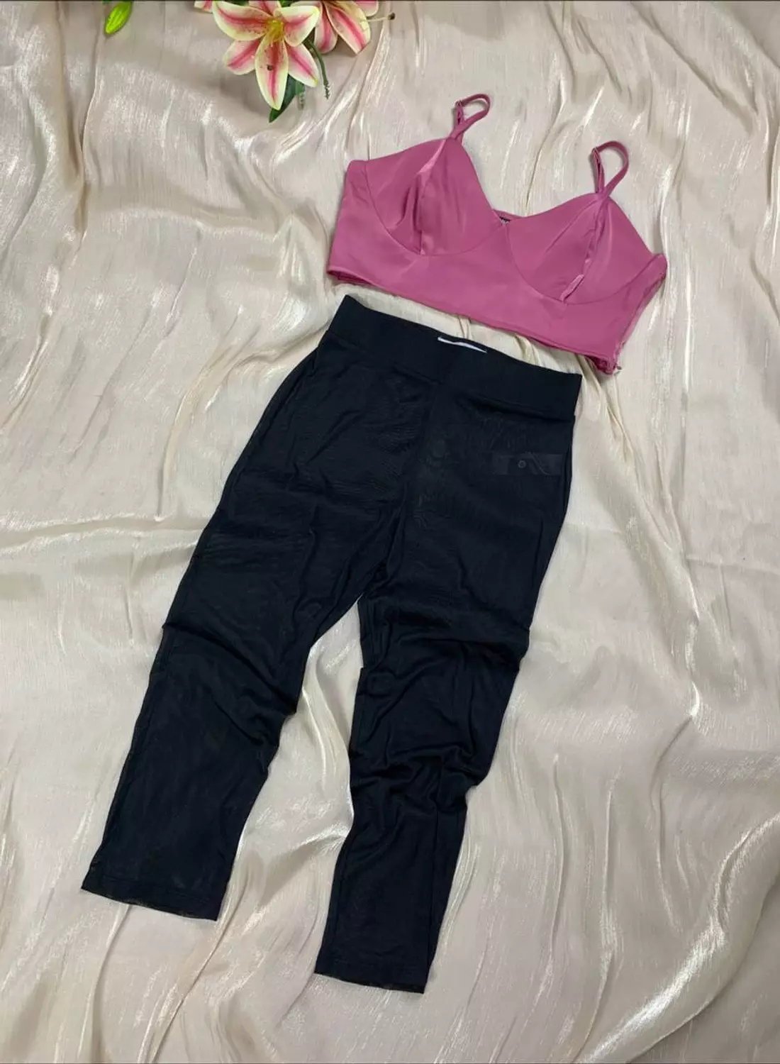 Top& toll pants lingerie set from primark & nasty girl   Xs to 40:45  S to 47:53 k  image