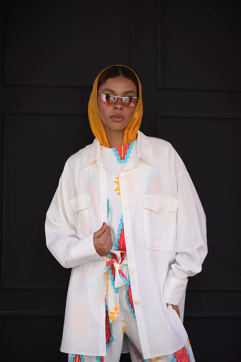 Linen White Shirt 1
