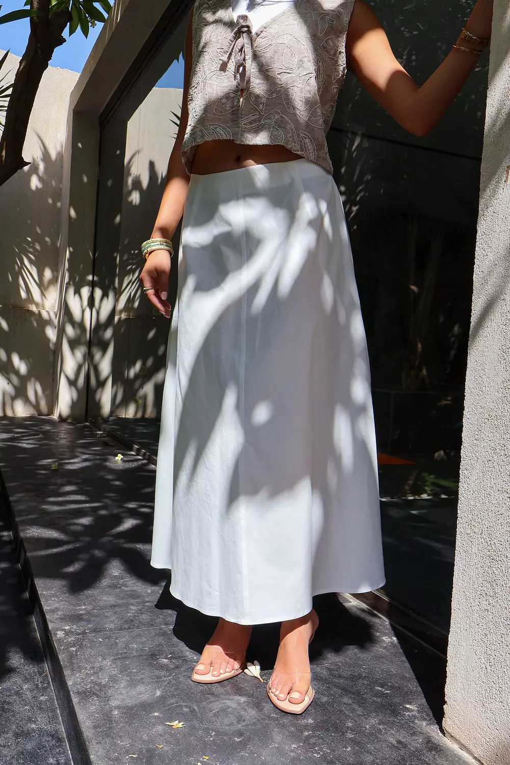 Maxi Skirt - Off white 3