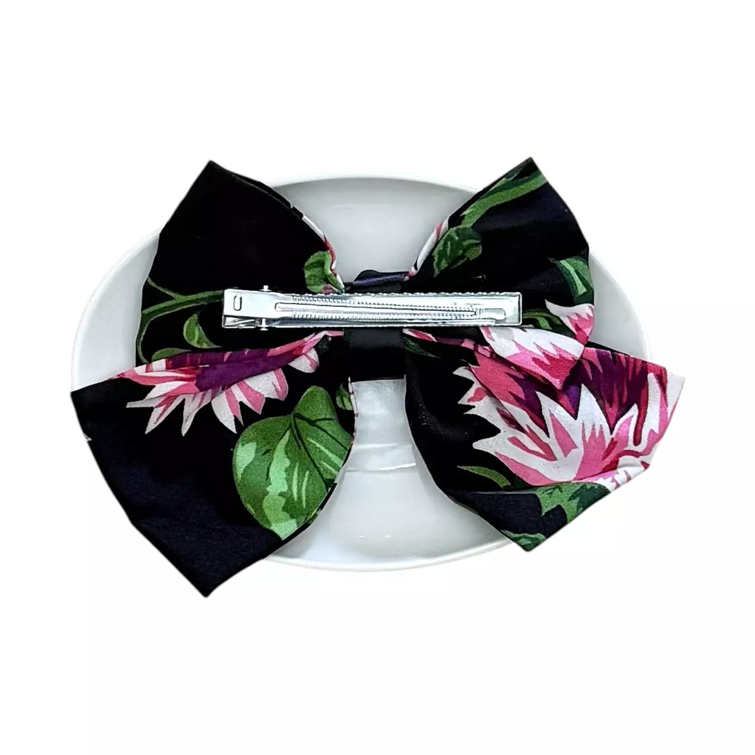 1 Pc Black Flowerista Hair Clip 1