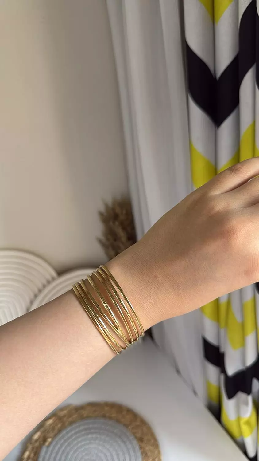 Gold bangle  image