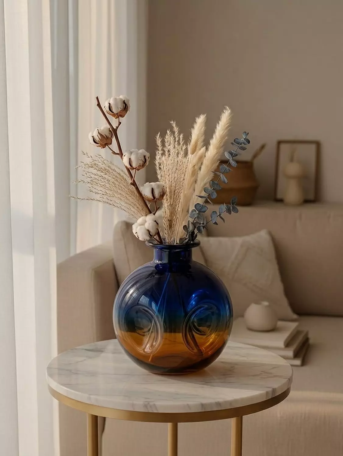 Handmade Pyrex Glass Vase image