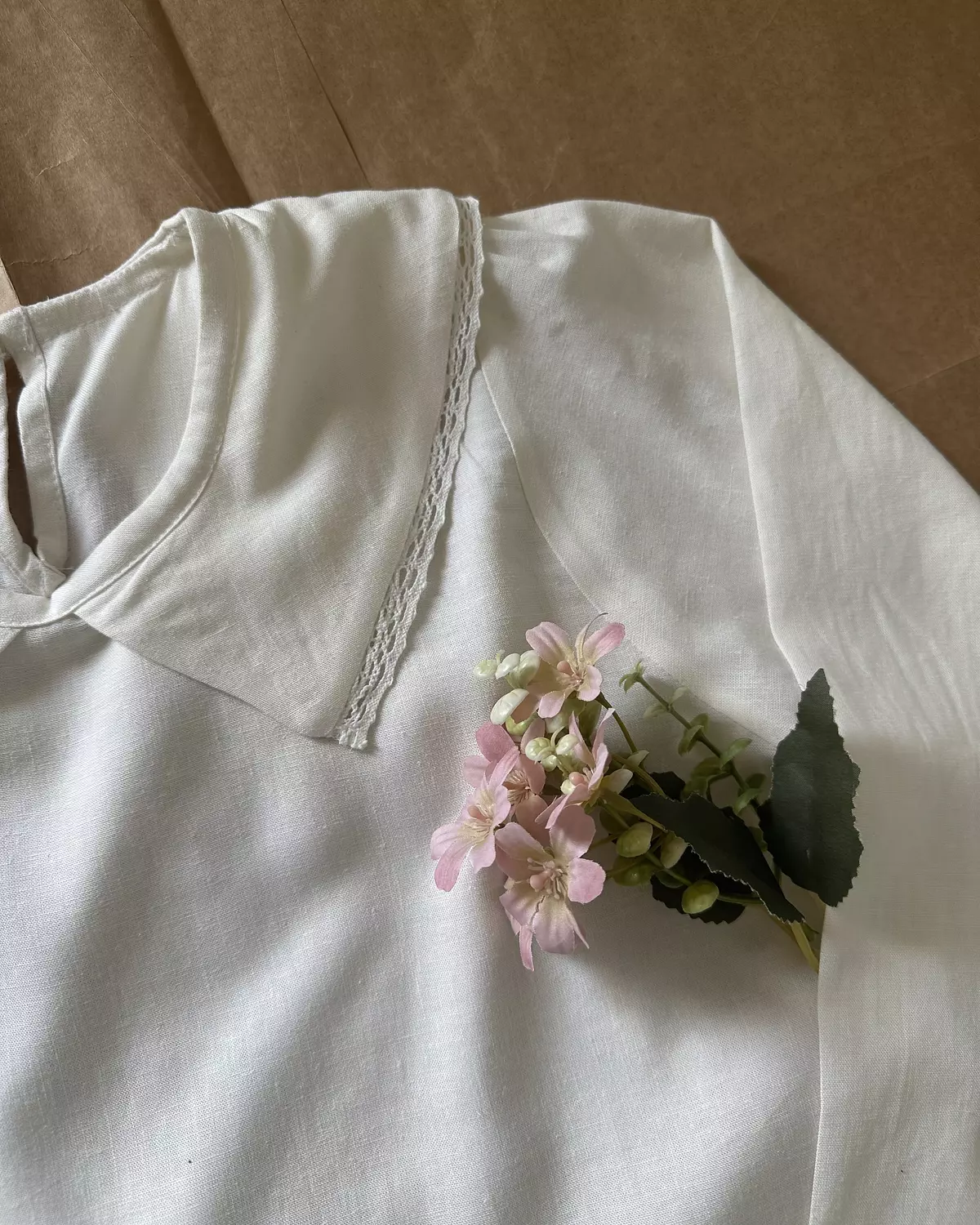  LINEN LONG BLOUSE 8