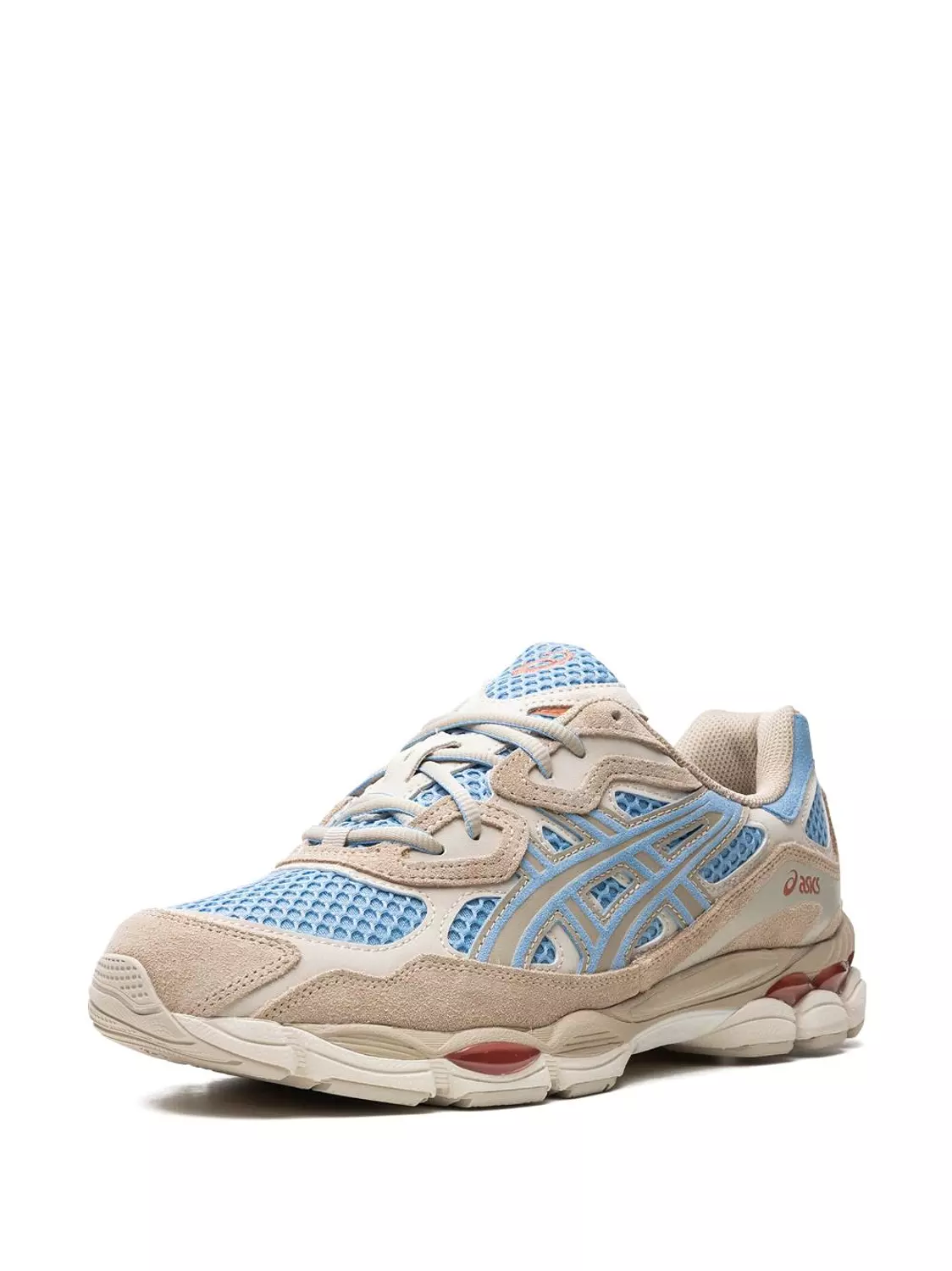 ASICS. GEL-NYC "Harbor Blue/Wood Crepe" 3