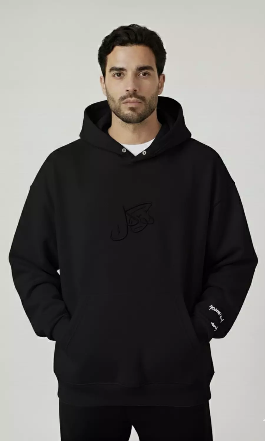 TAWAKKUL Hoodie _ Black image