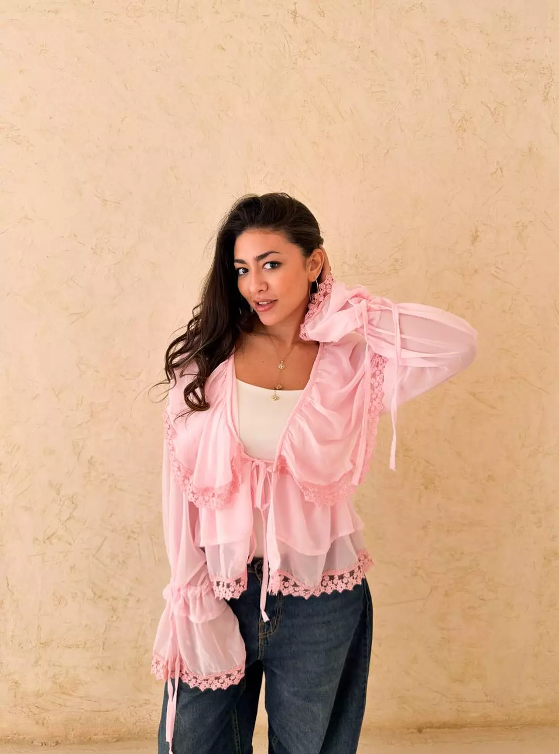 Ruffles Chiffon Top 8