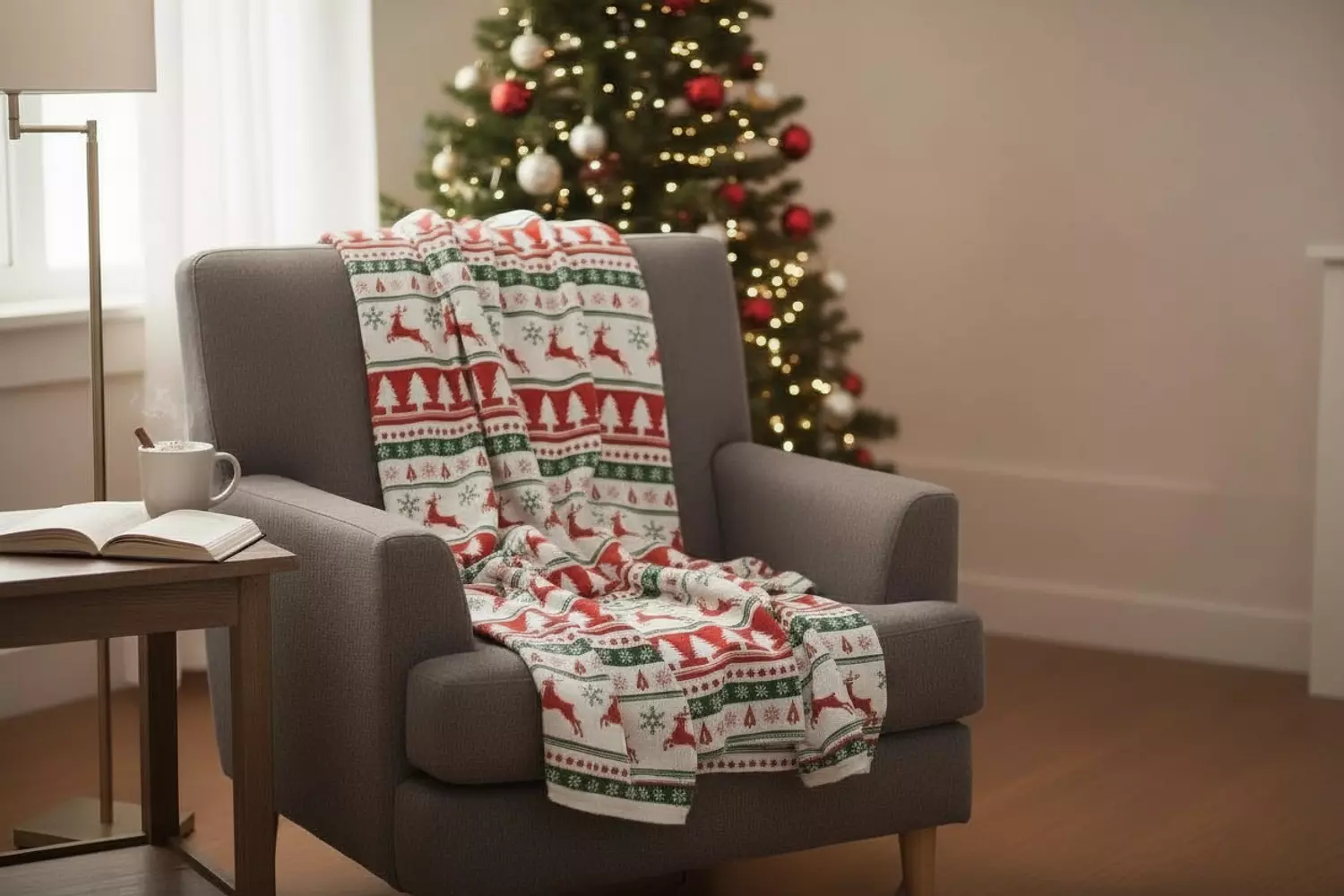 Throw Blanket Winter Toys 1