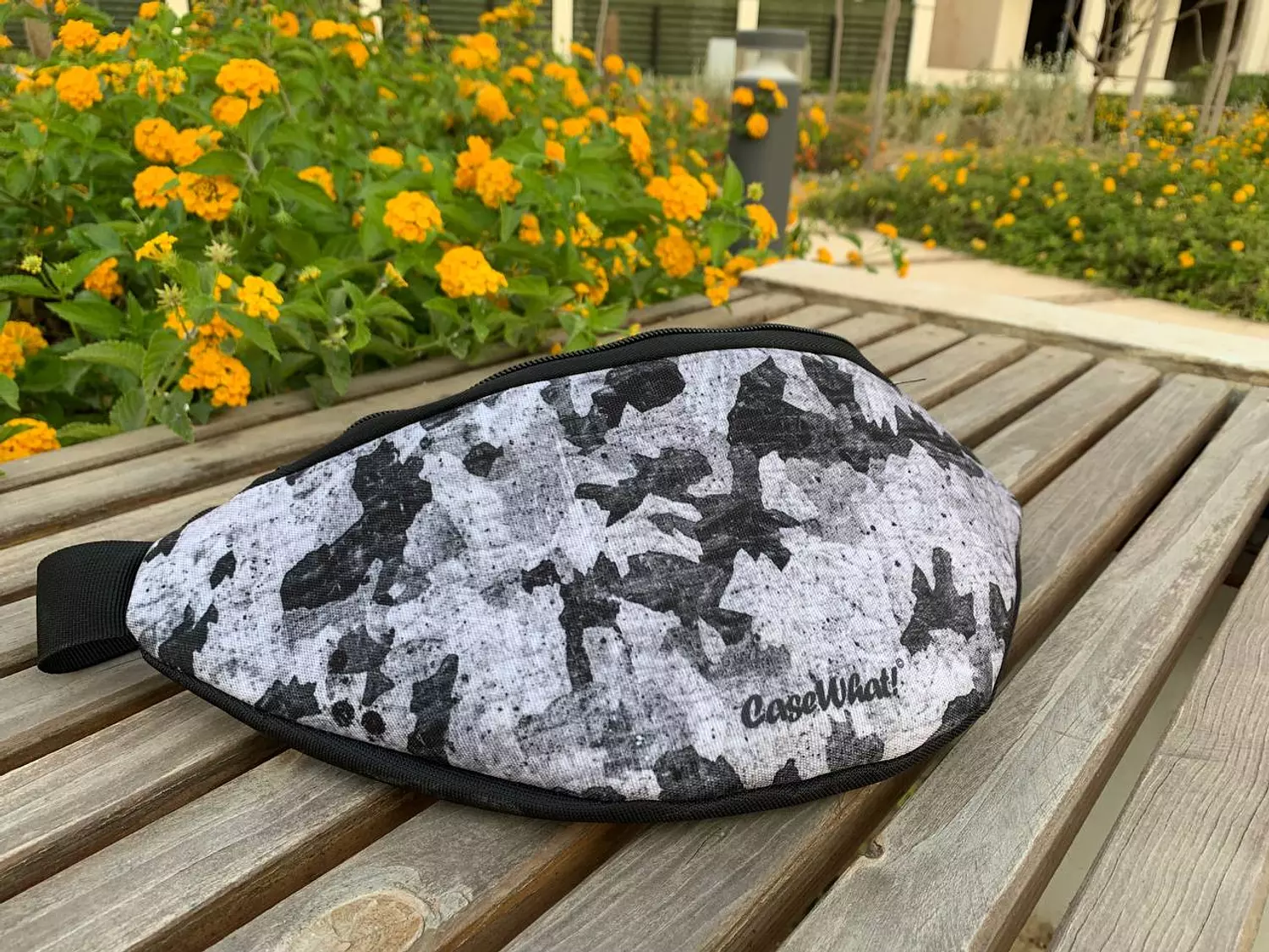 Deep Grey Fanny Pack  2