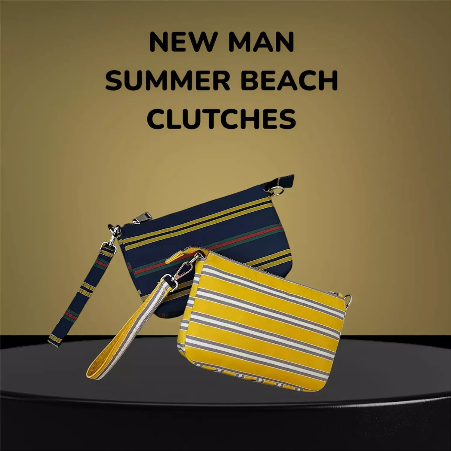NEW MAN SUMMER BEACH CLUTCHES 