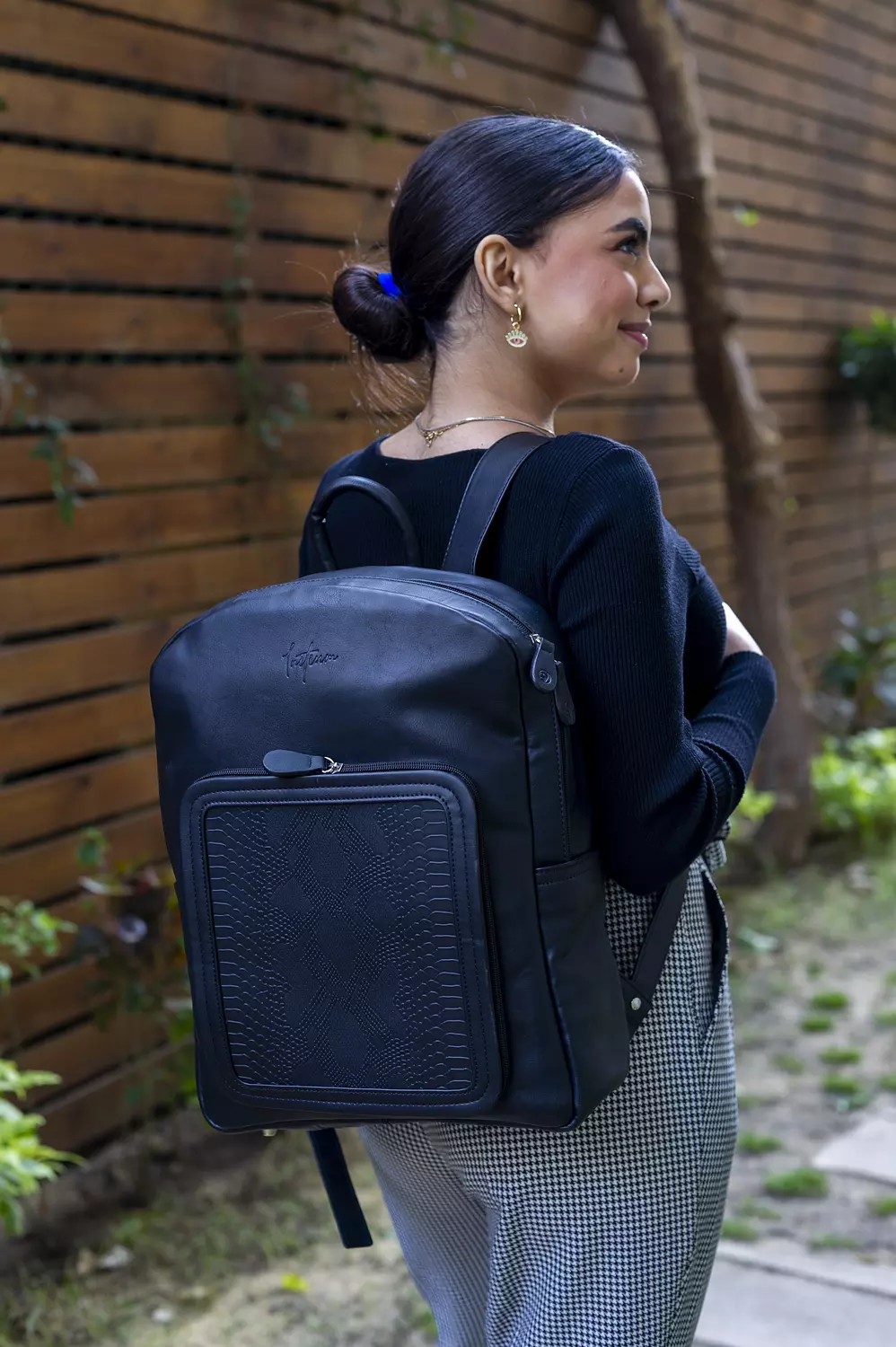 Backpack Laptop – Changeable Black 6