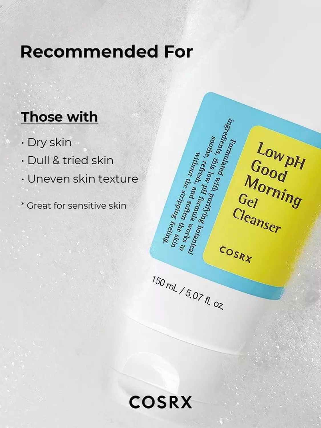 Cosrx Low pH Good Morning Gel Cleanser 150 ml 4