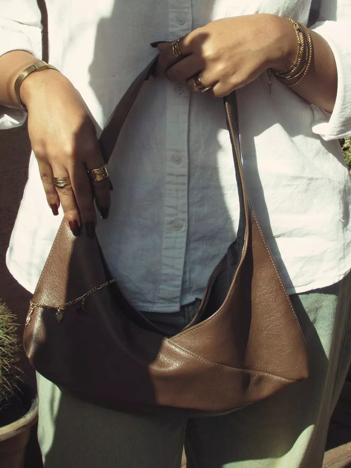 Light brown bag (mini)  3