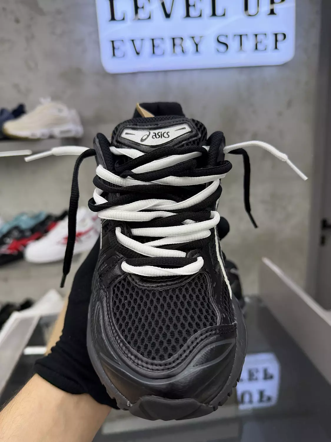 Asics kayano 14 black pure silver  6