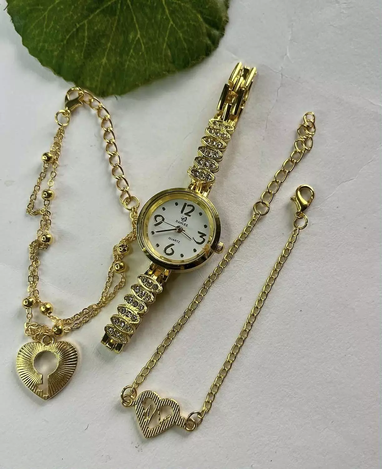 Watch with two Free Bracelets hover image