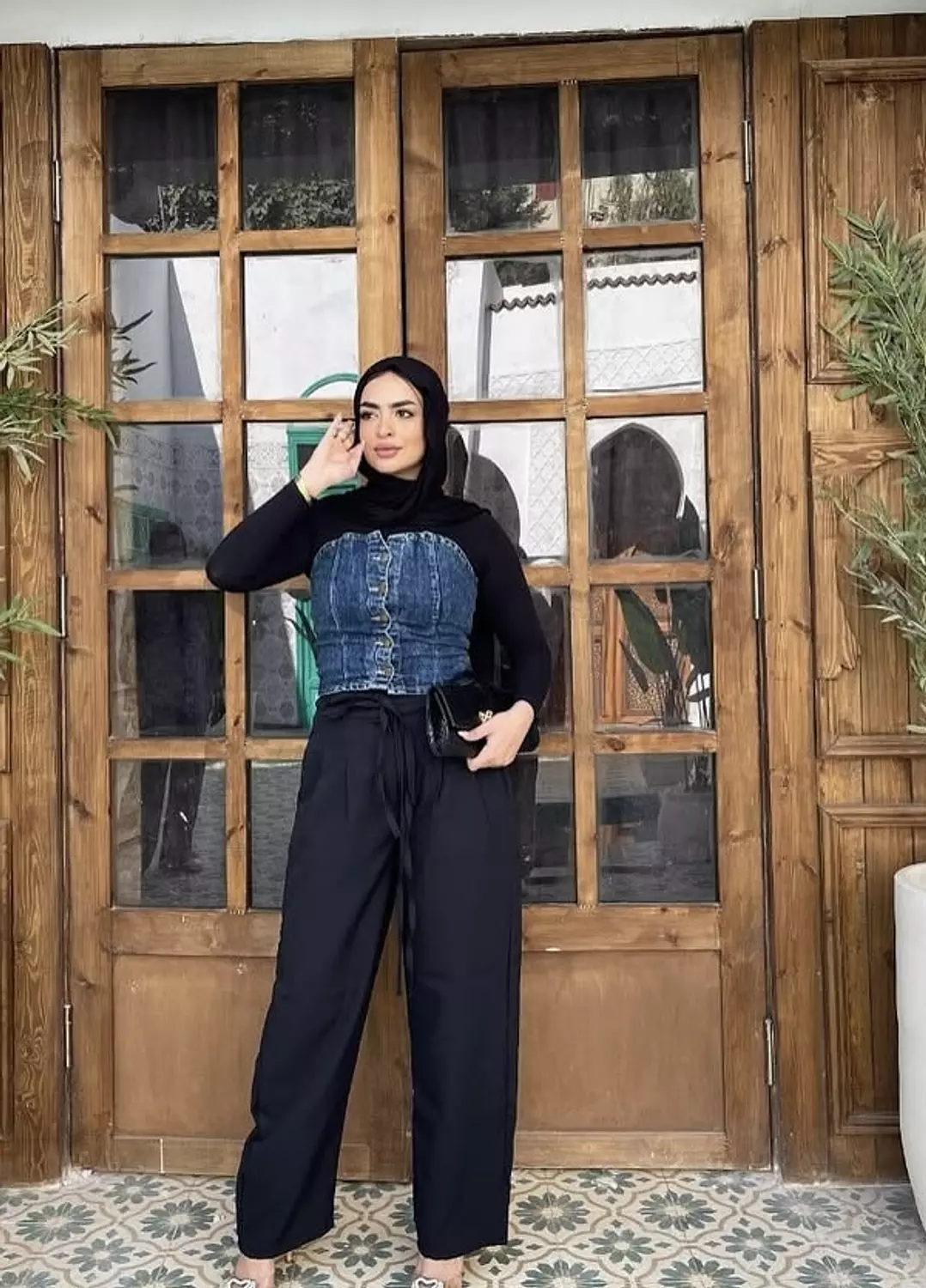 Double tie waist pants  3