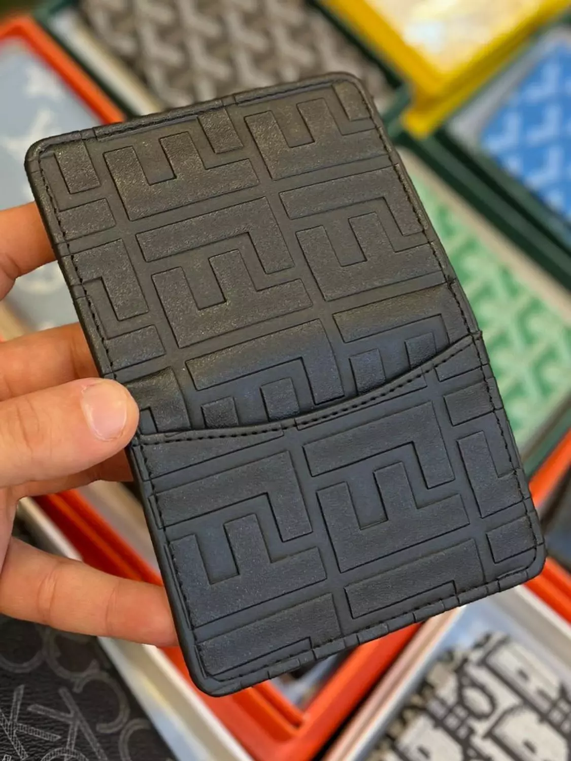 fendi bifold wallet hover image