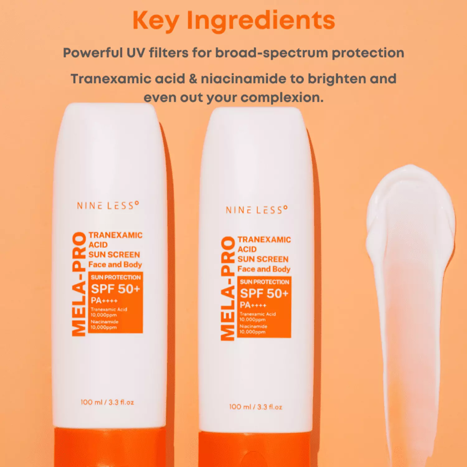 Nineless Mela-Pro Tranexamic Acid Sun Screen 100Ml 3