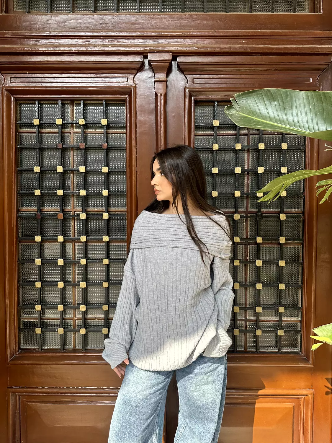 Off Shoulder Pullover 35