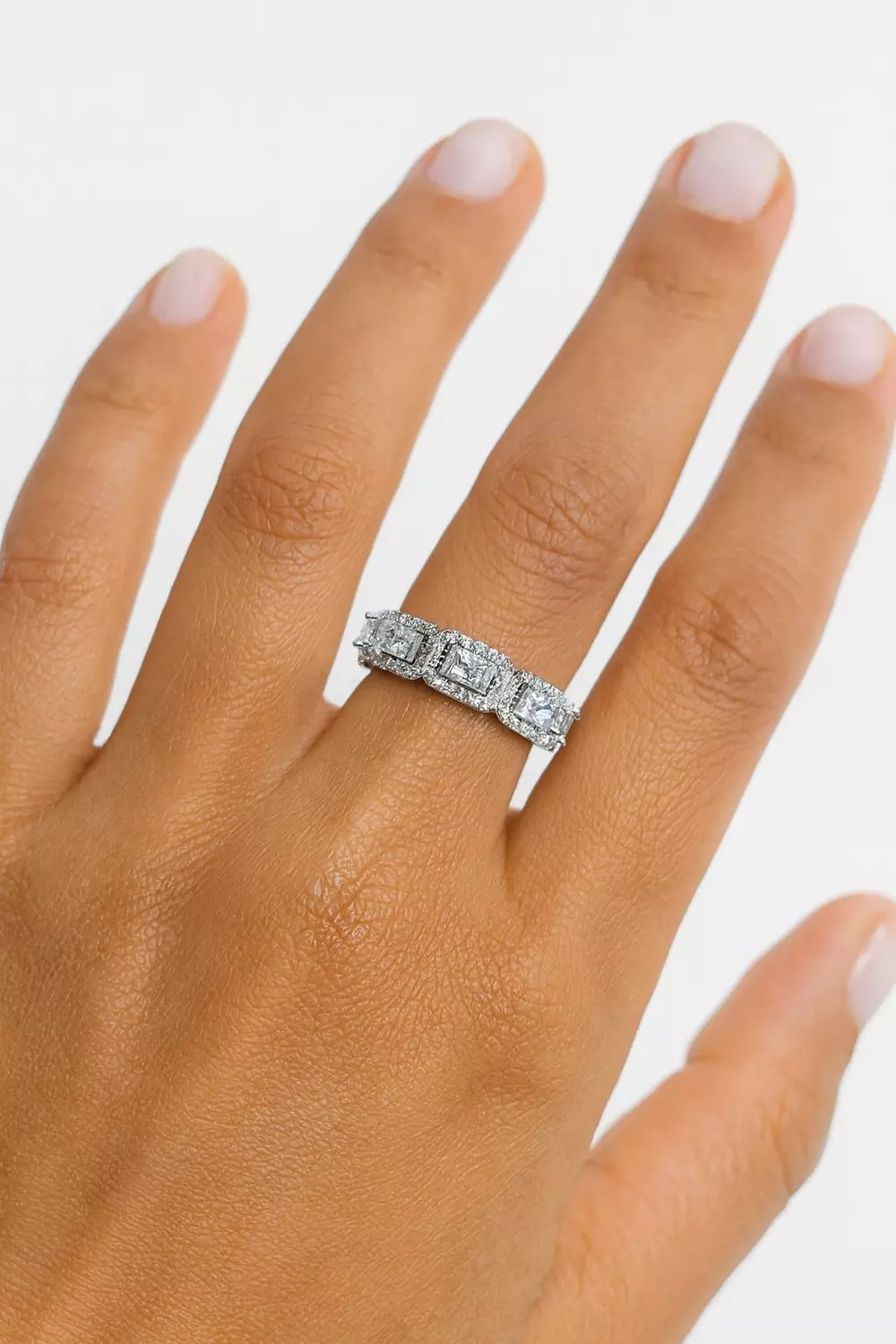 Silver Ring Diamond 1