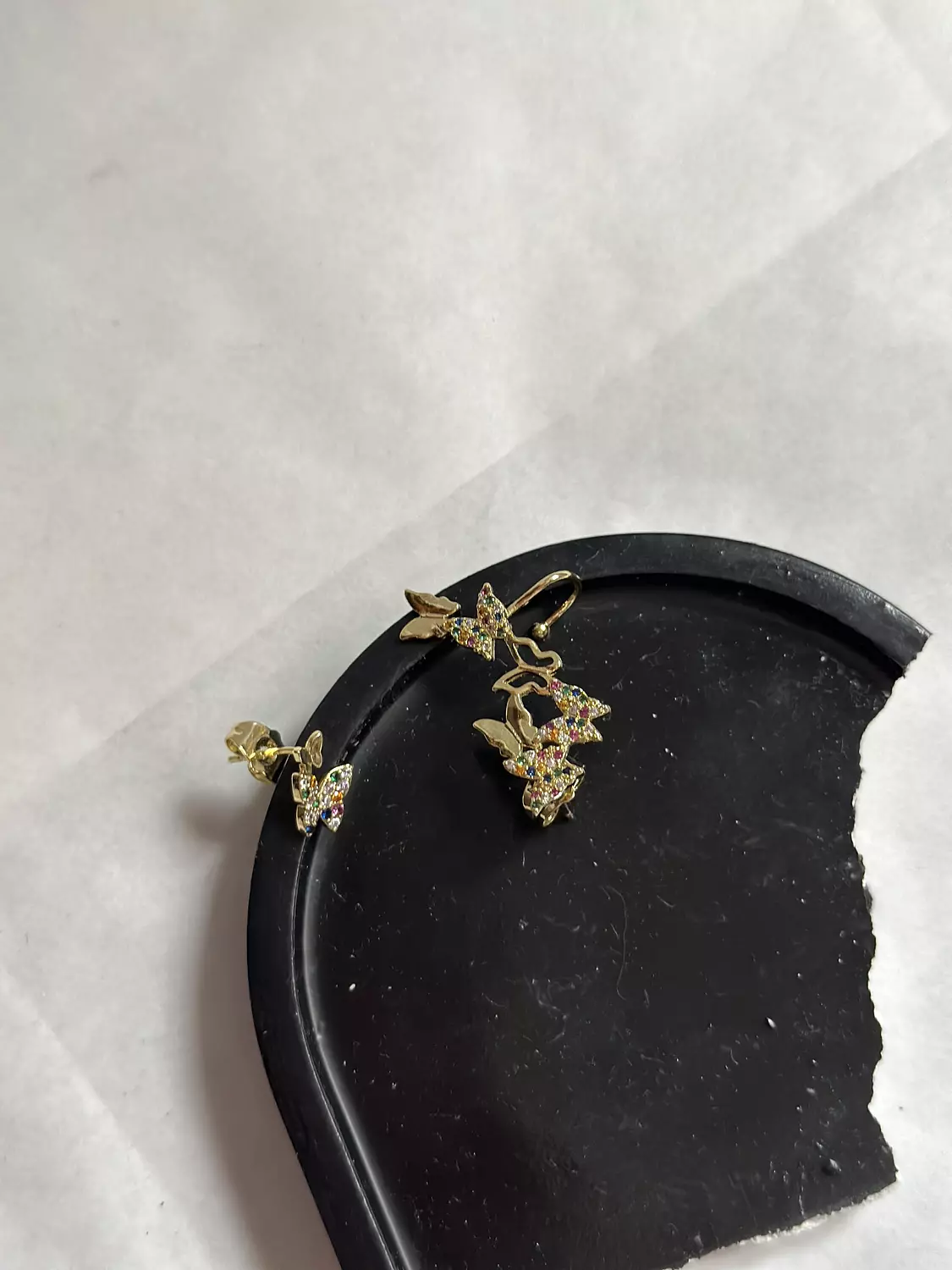 Butterfly fake piercing  5