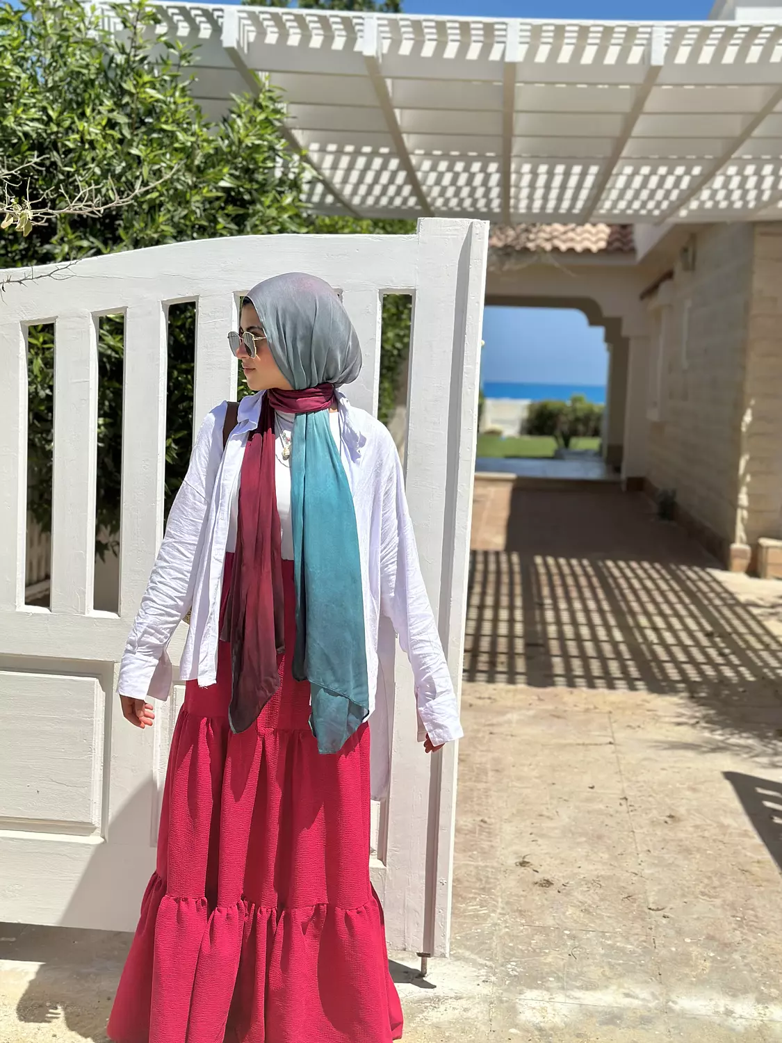 Nabeela Skirt - Hot Pink 5