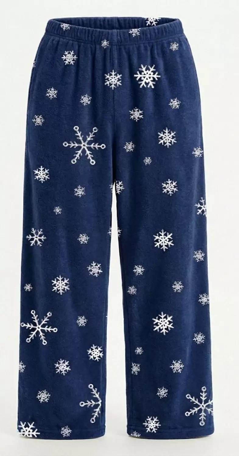 Christmas Blue Snow Pants image