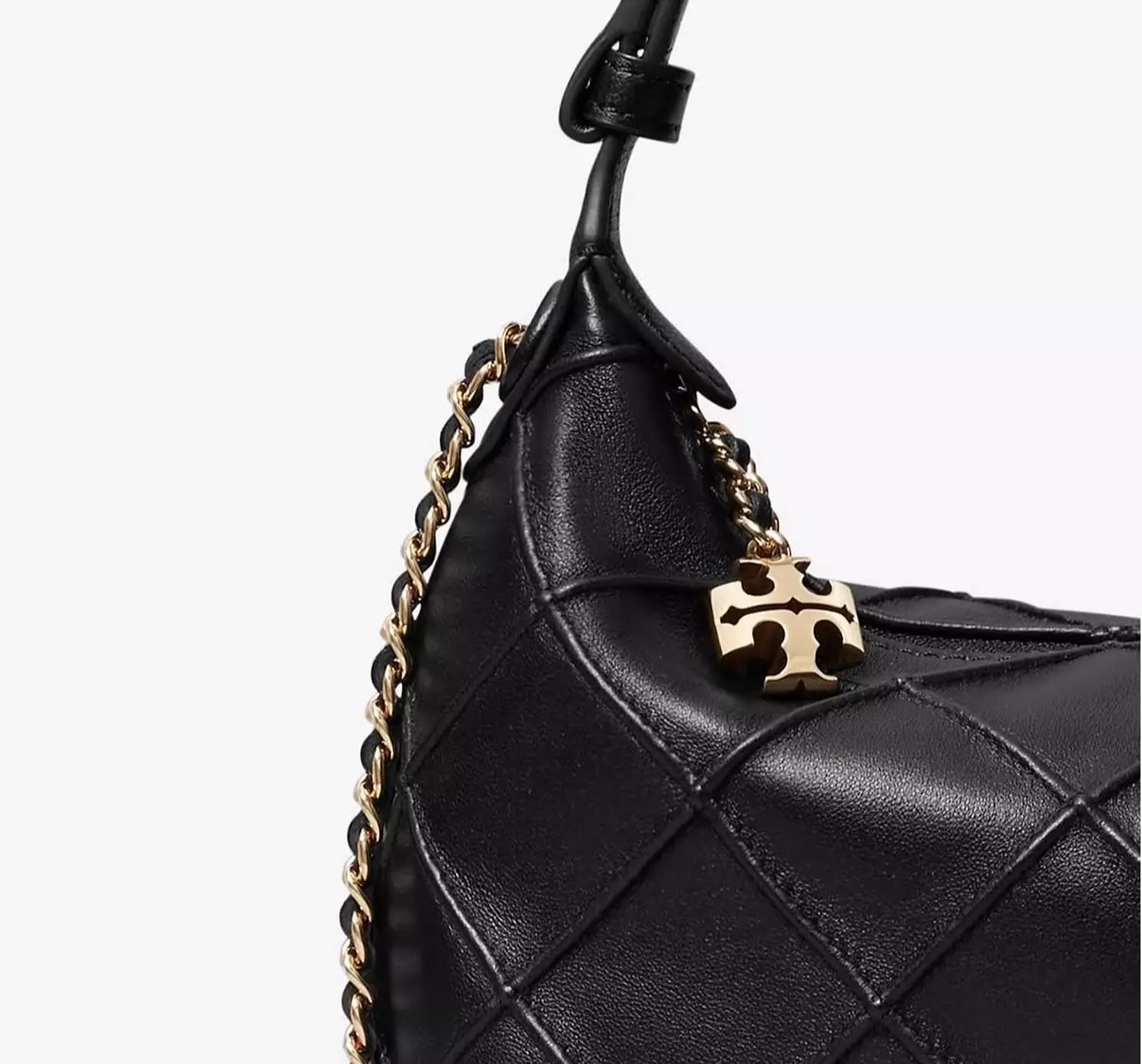  Tory Burch Fleming Pochette Quilted Leather Shoulder Bag 1