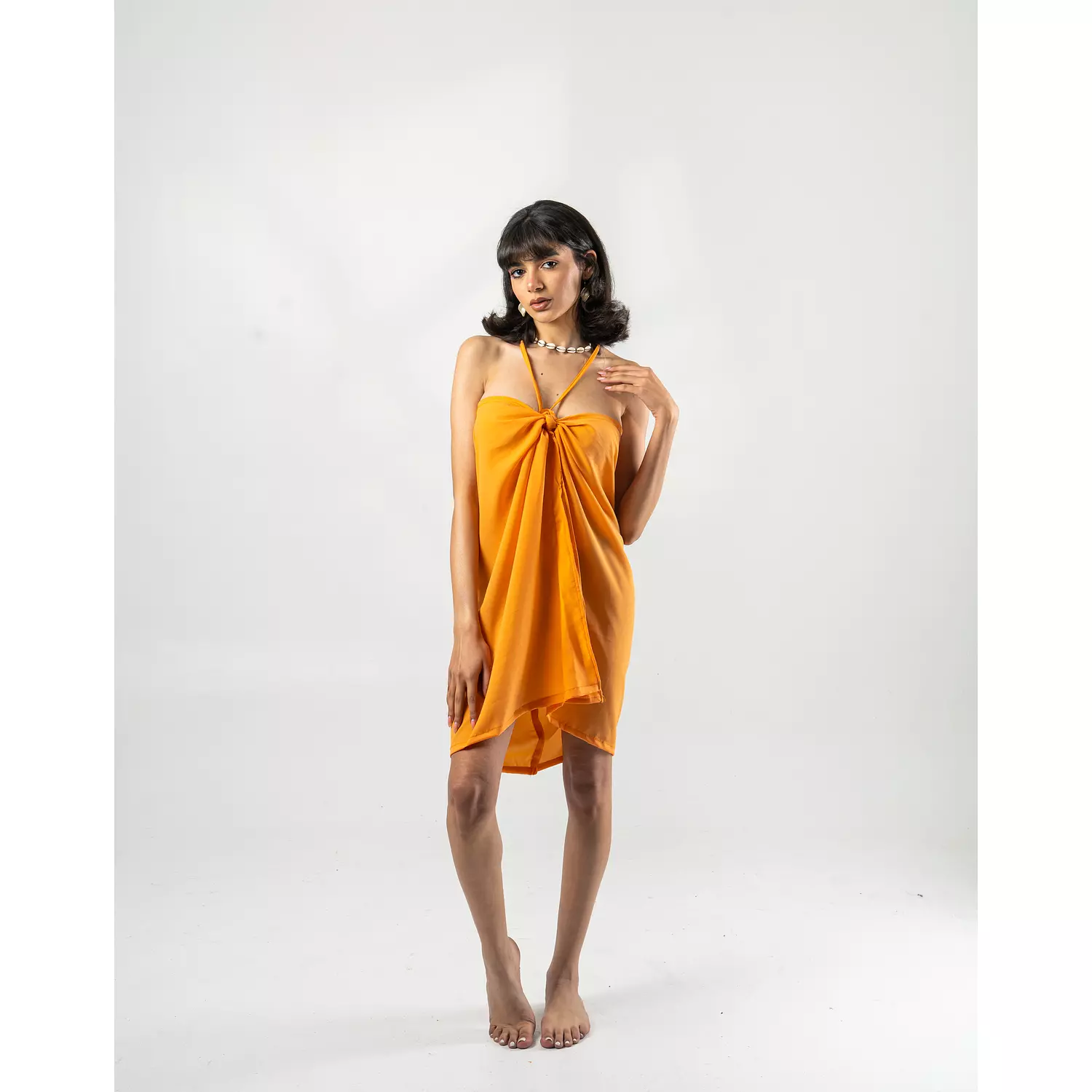 The Orange Bloom Dress  hover image