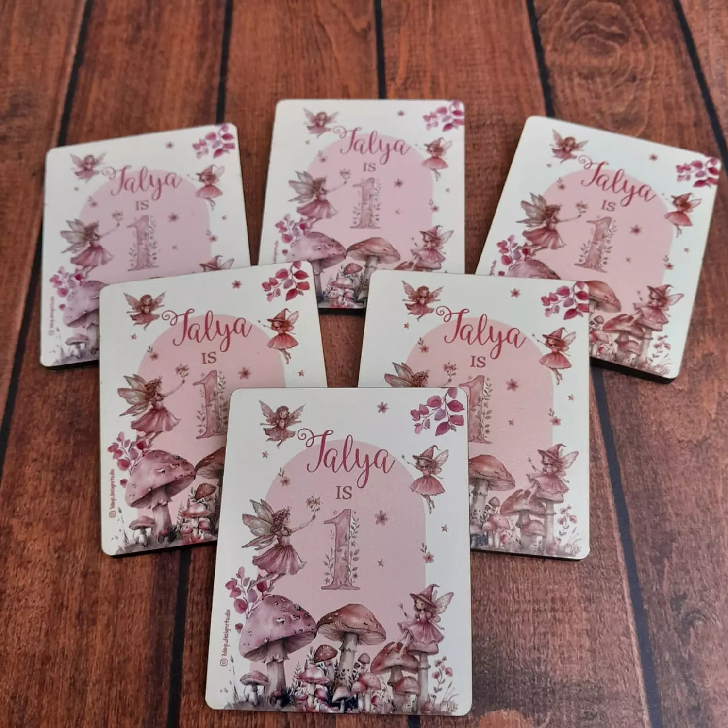 Mushroom Fairy Mug, Coaster, Magnet or Keychain 1