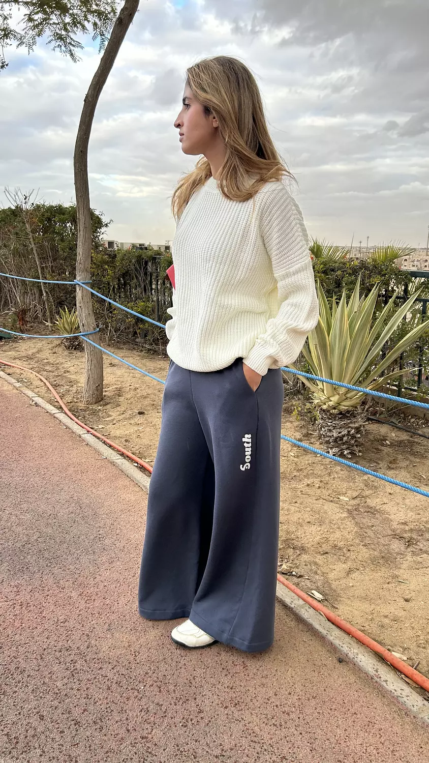SOUTH DIG COTTON Grey SWEAT-PANT for girls  3