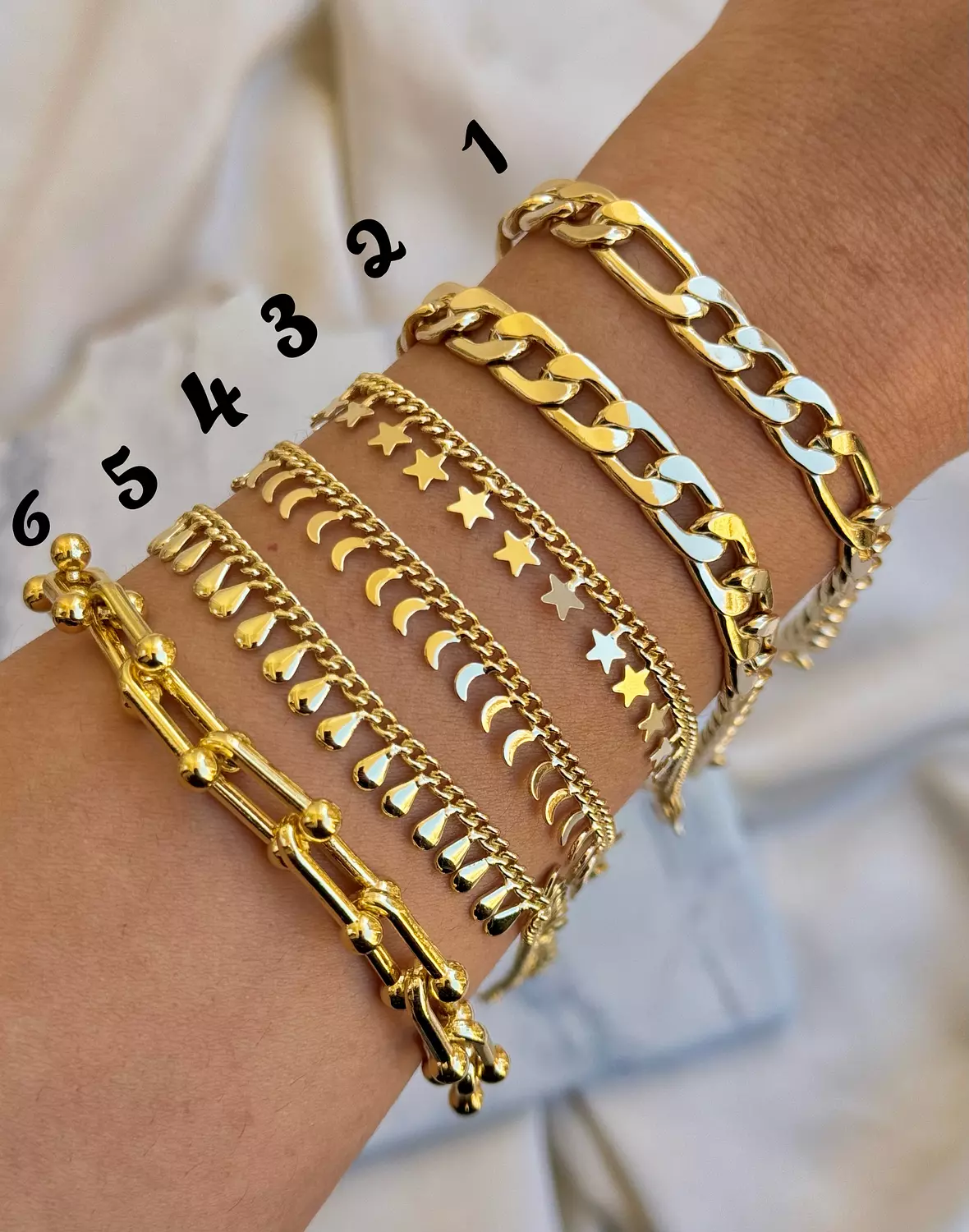 Stacking bracelets 3 image