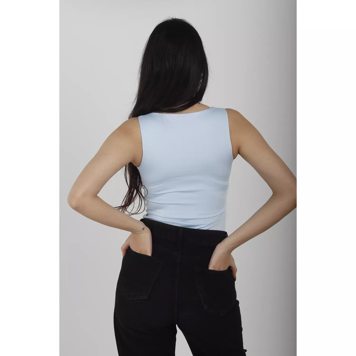 NEW-tank top double layered (70% cotton /30% polyester) 5