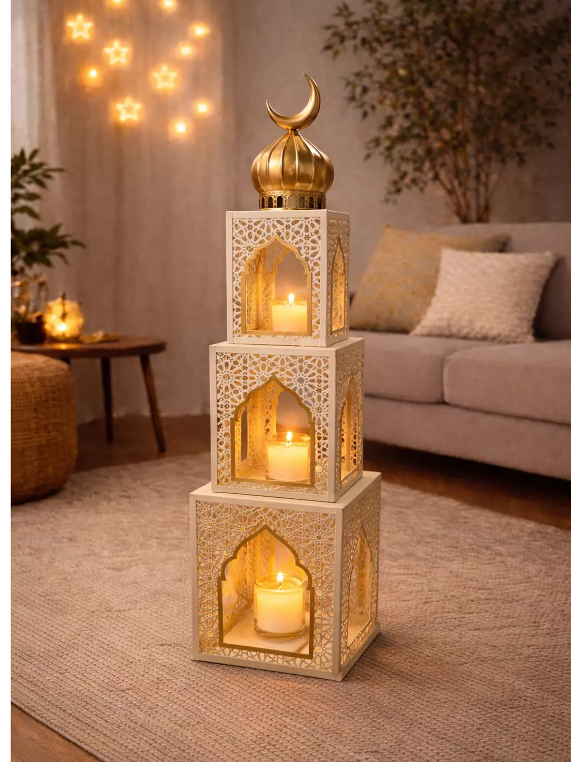 Decorative Ramadan Minaret Lantern 1