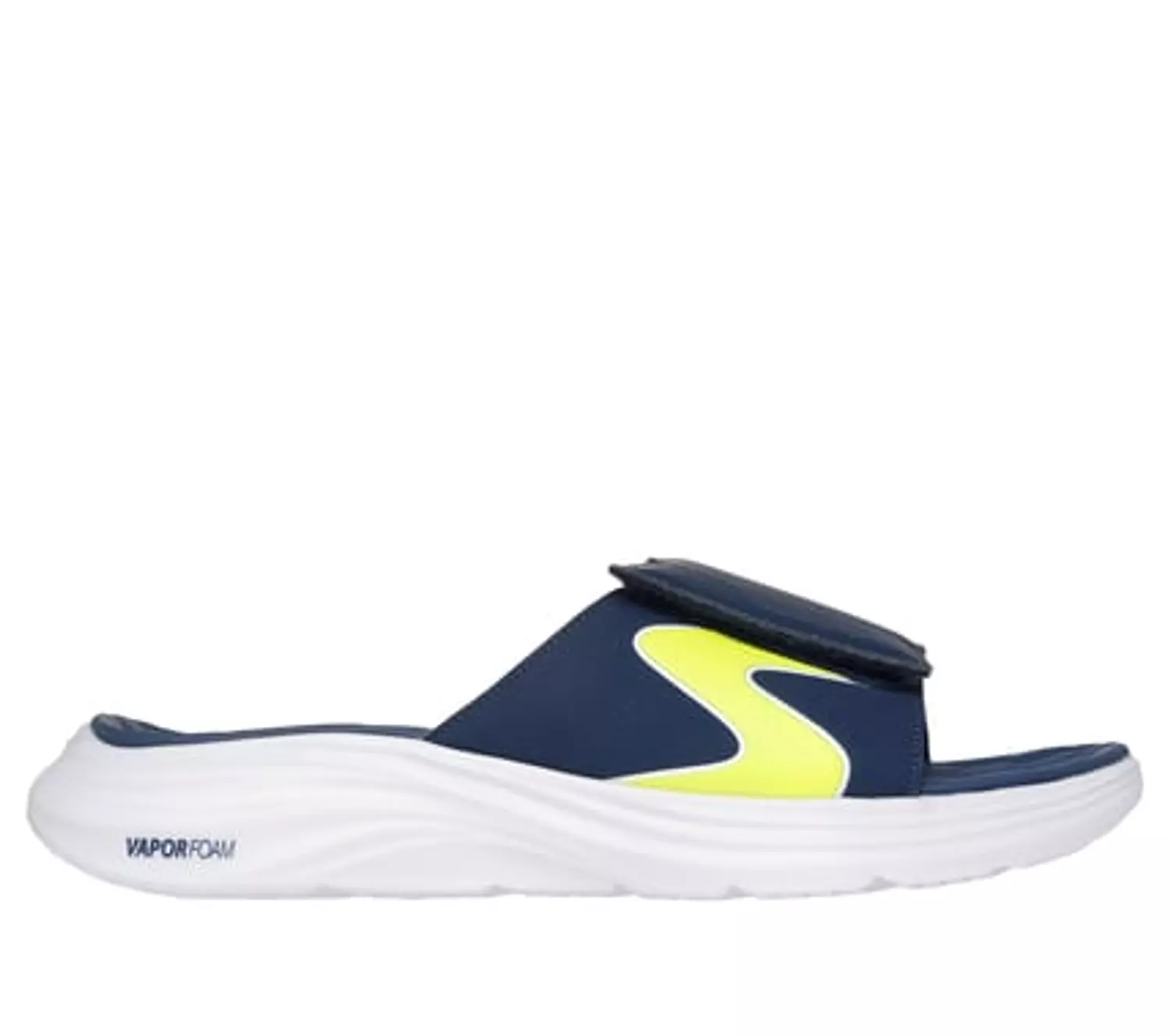 Skechers Men's VAPOR FOAM Slipper Navy blue 1