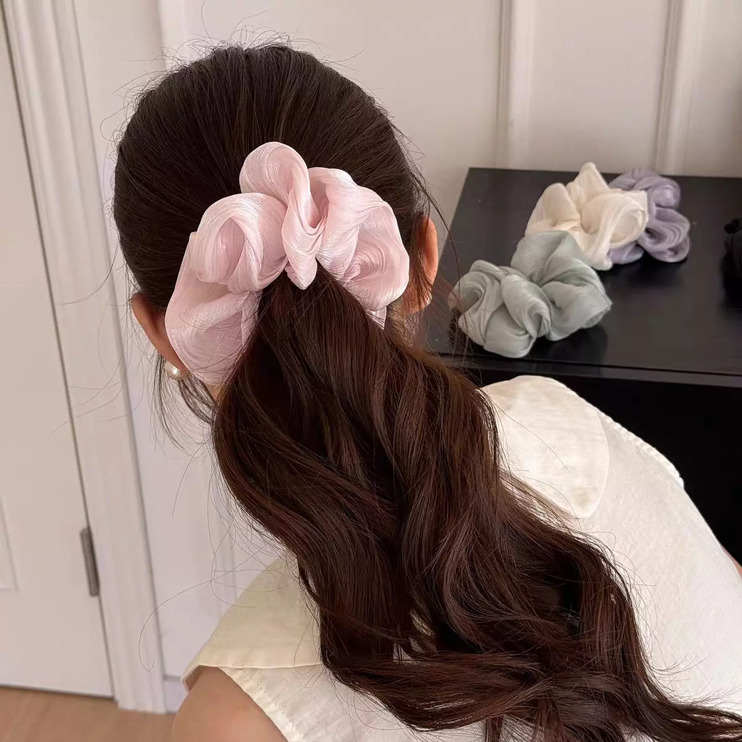 Organza Scrunchie 2