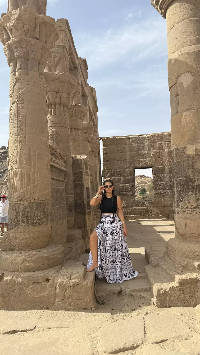 Ancient symbols skirt  hover image