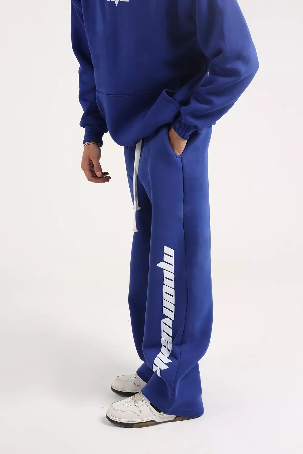 Blue Puff Print Sweatpants image