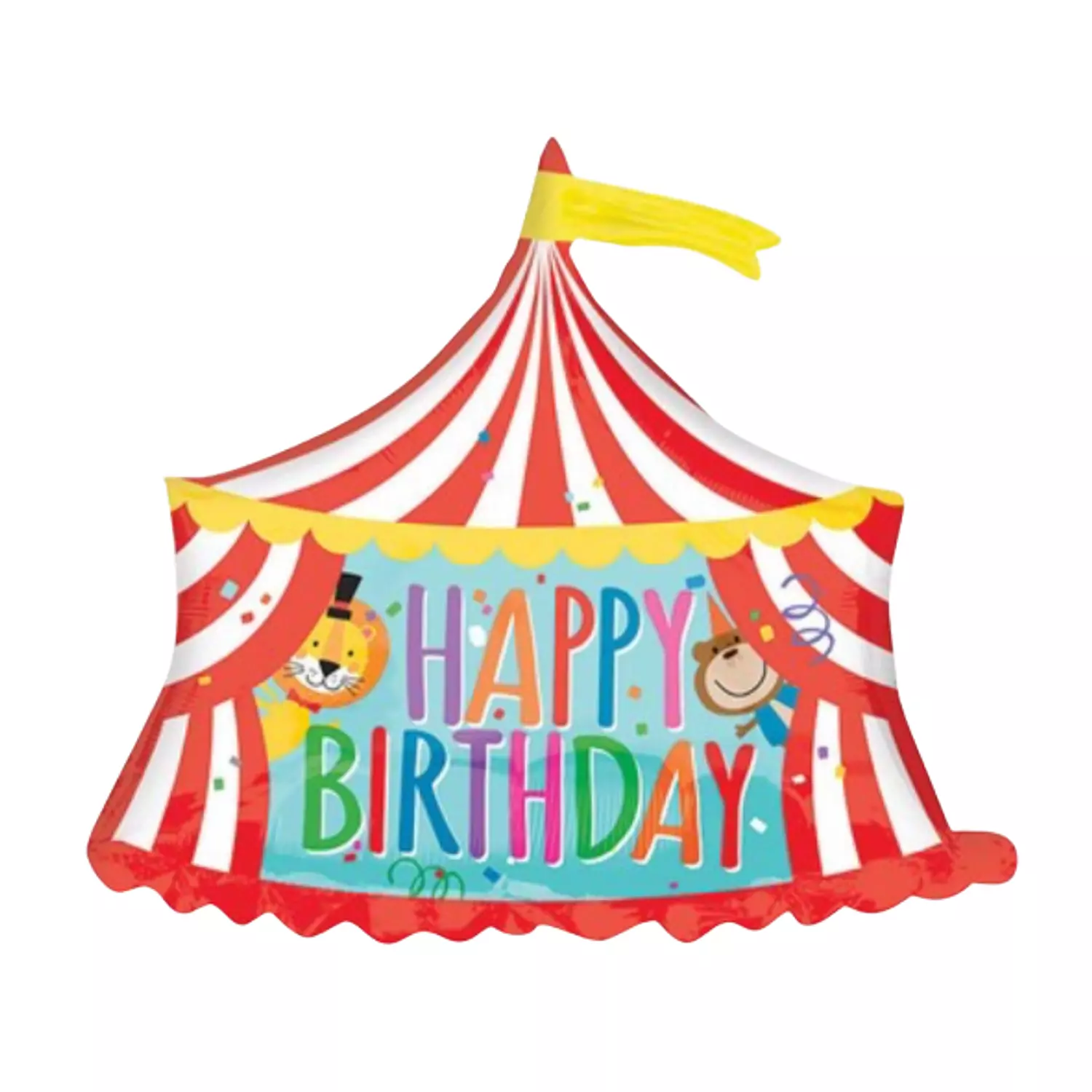 Circus Happy Birthday Balloon image