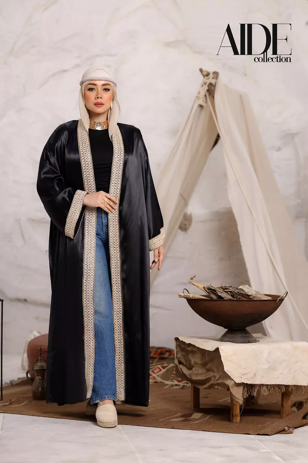 Serma cardigan satin 4