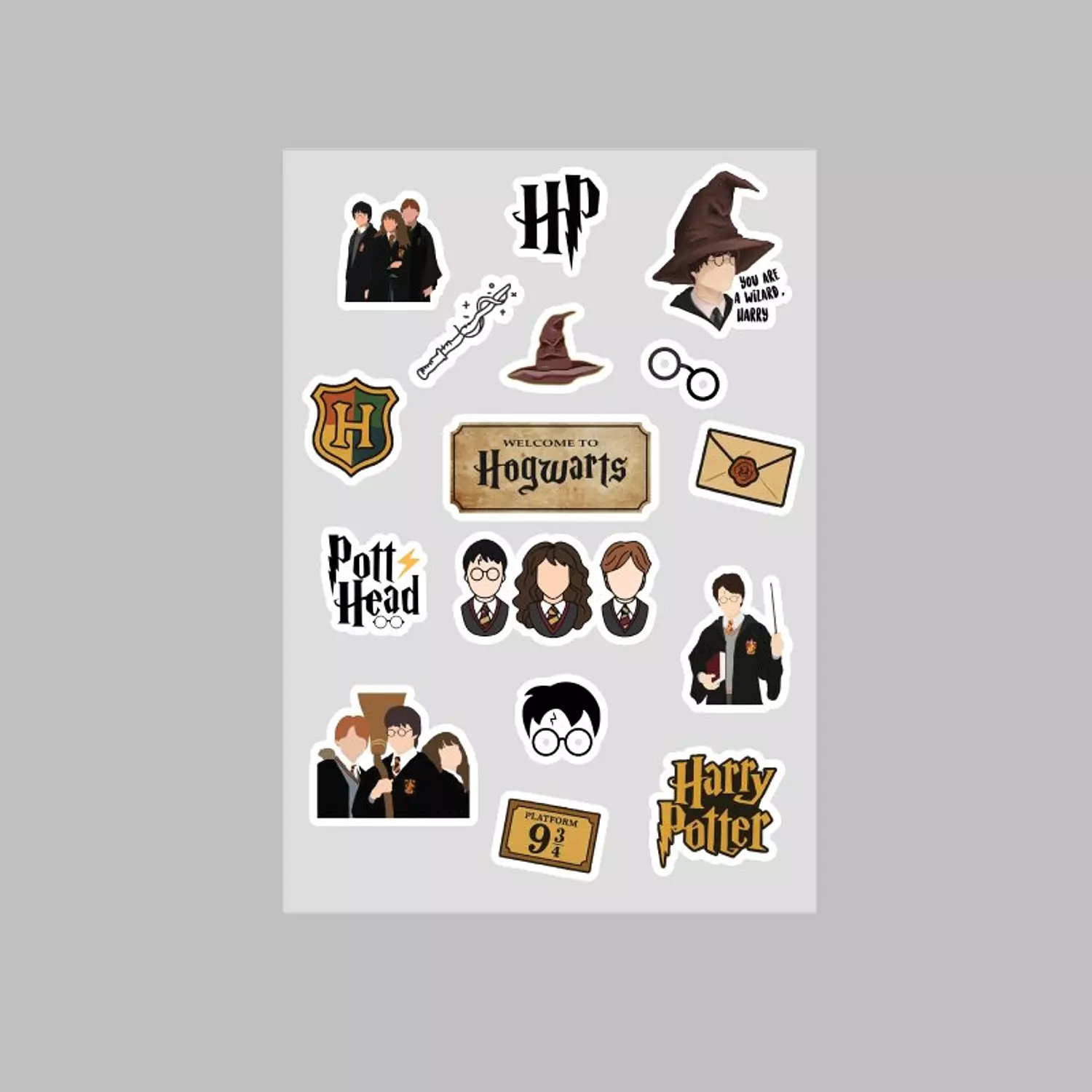 Harry Potter Stickers A4 Paper Bundle image