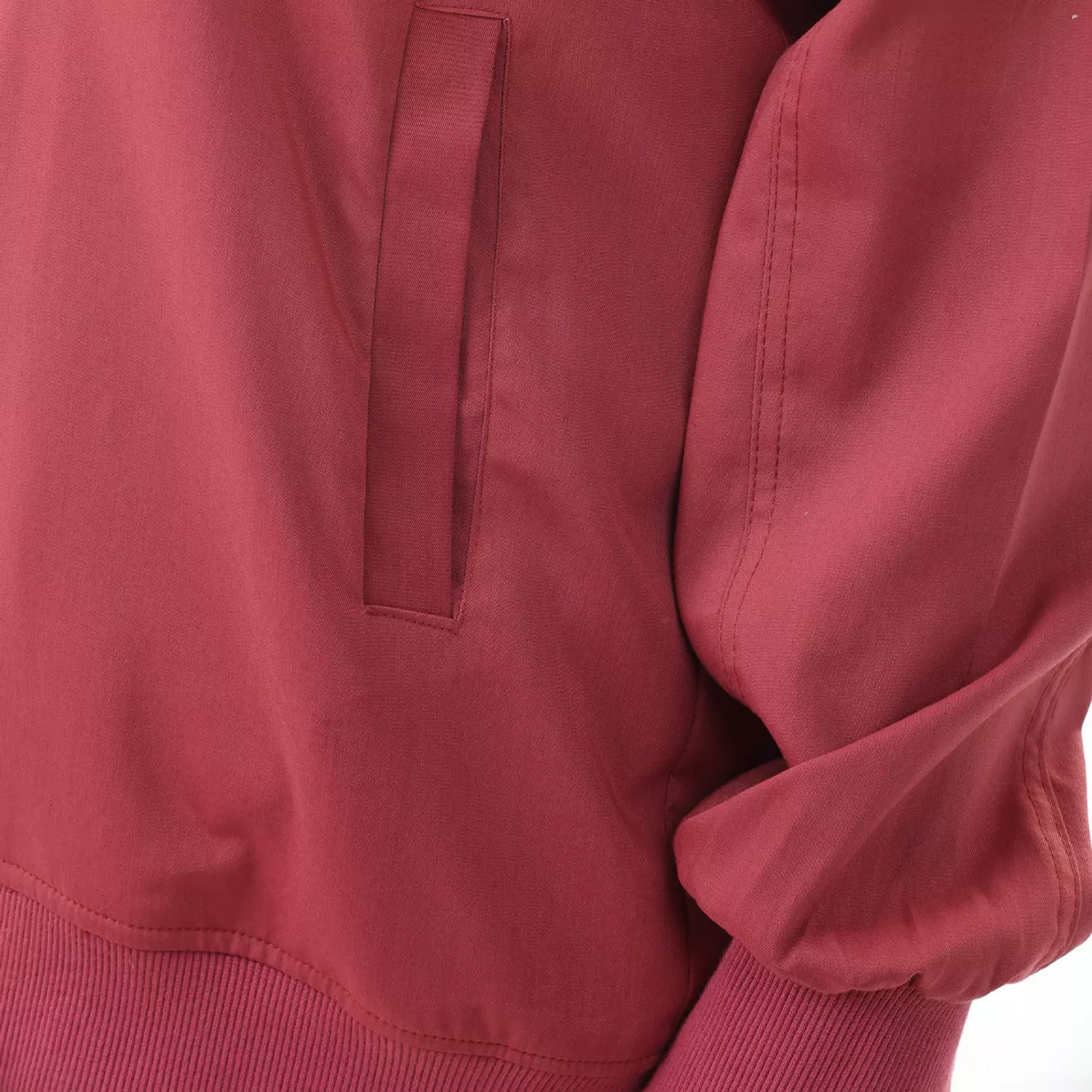 Burgundy Sporty Lab Coat 7