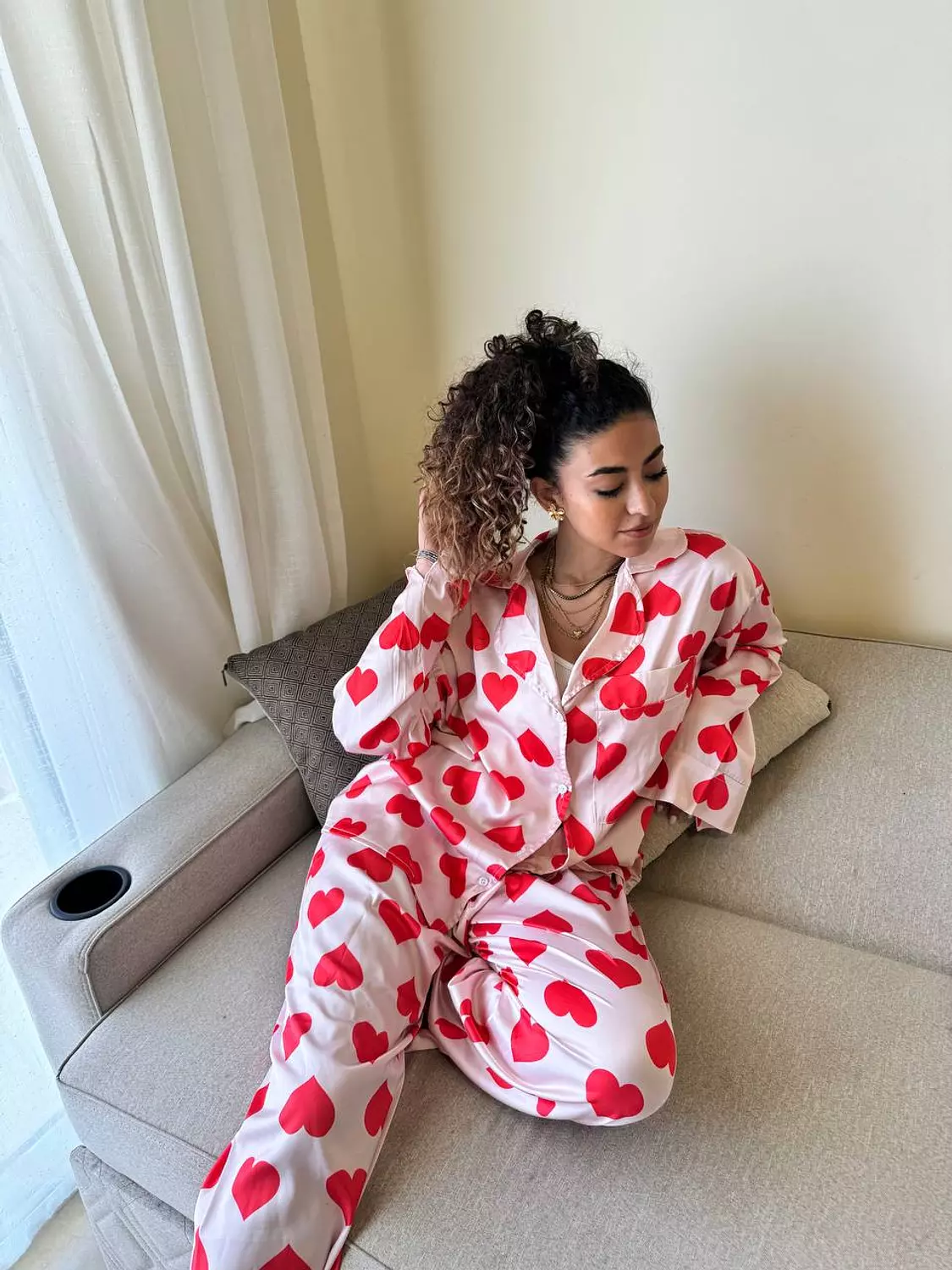 Hearts satan pijama  hover image